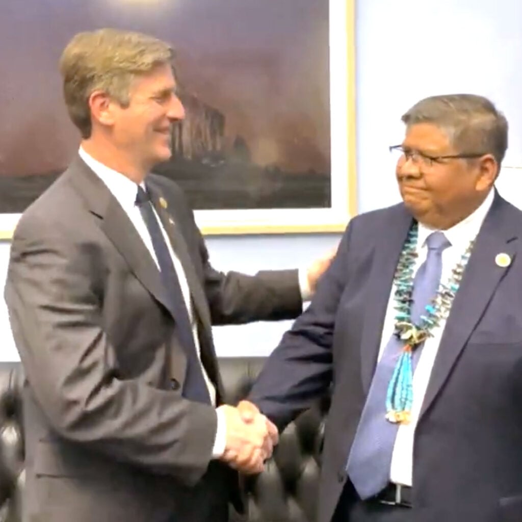 NATIVE HEALTH CEO Walter Murillo with Representative Greg Stanton
